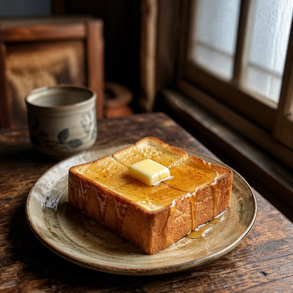 厚切り蜂蜜トースト